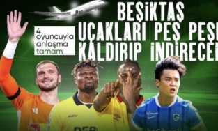 Beşiktaş transferde gaza bastı: 4 isimle birden anlaşma sağlandı