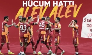 Galatasaray'dan dikkat çeken hücum istatistiği: 3 takımın toplam gol sayısını geçti!