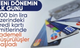 Kredi kartı limitlerinde yeni dönem bugün başladı