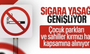 Sigara yasağı genişletiliyor: Çocuk parkları ve plajlar kırmızı hat ilan edilecek