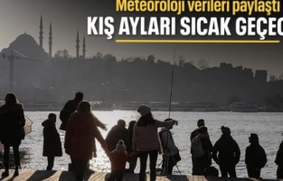 Türkiye'de kış sıcaklıkları mevsim normallerinin üzerinde seyredecek
