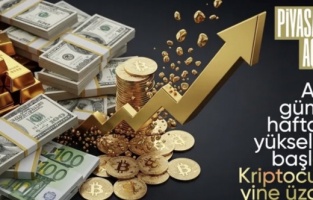 Altın ve gümüş yeni haftaya yükselerek başladı