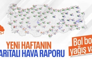 Bu haftanın hava raporu yayınlandı