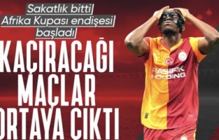 Galatasaray'da Victor Osimhen ve Afrika Kupası endişesi başladı