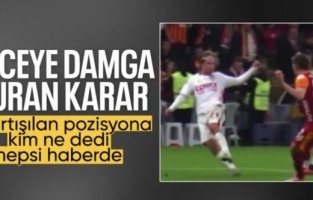 Galatasaray - Samsunspor maçında tartışılan pozisyon için yorumlar