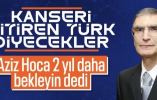 Aziz Sancar kanser araştırmaları hakkında bilgi verdi: En az 2 yıla ihtiyaç var