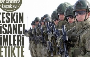 Hudut Kartalları Türkiye-İran sınırını 7 gün 24 saat koruyor