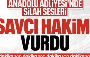 İstanbul'da adliyede silahlı saldırı: Savcı, kadın hakimi vurdu
