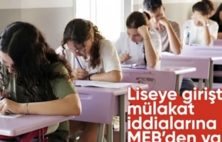 MEB’den liselere giriş iddialarına net yanıt
