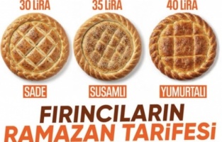 2026 Ramazan pidesinin fiyatı belli oldu