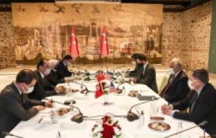 Cumhurbaşkanlığı Sözcüsü Kalın, ABD'nin Afganistan Özel Temsilcisi Halilzad ile görüştü