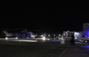 Eskişehir’de dağlık arazide mahsur kalan 4 kişi helikopterle kurtarıldı