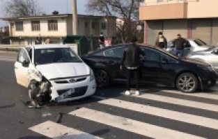 Samsun'da trafik kazası
