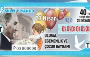23 Nisan özel çekilişinde büyük ikramiye 20 milyon TL!