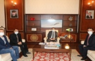 Başkan Ödül'den Vali Öksüz'e ziyaret