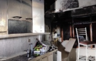 Başkent'te korkutan yangın