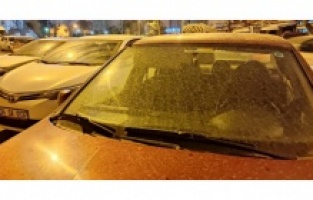 İstanbul'da çamur yağışı etkili oldu