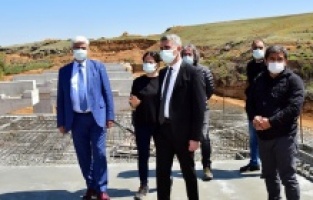 Malatya kuzey çevre yolu ilerliyor