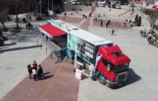 "Narko tır" tarihi kentte