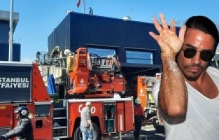 Nusr-Et’te yangın paniği