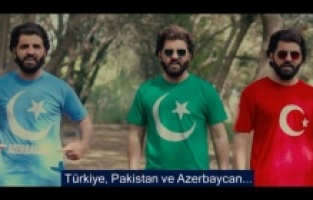 Pakistanlı sanatçı 'Türkiye-Azerbaycan-Pakistan' arasındaki kültürel bağlara dikkati çekmek için şarkı besteledi