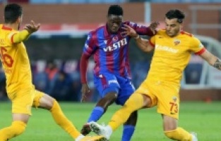Trabzonspor evinde 1 puana razı oldu