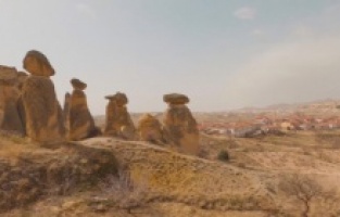 Kapadokya'yı drone ile tanıttılar