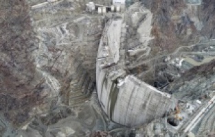 Yusufeli Barajında adım adım sona yaklaşılıyor