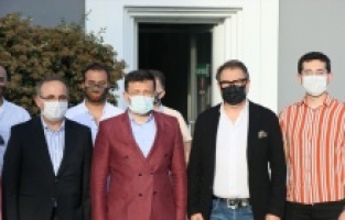Hamza Dağ'dan Karşıyaka Spor Kulübüne ziyaret