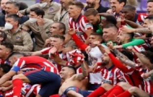 Atletico Madrid, 7 yıl sonra La Liga şampiyonu oldu!