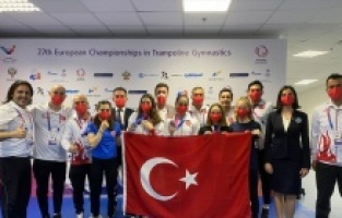 Avrupa Trampolin Cimnastik Şampiyonası'nda Elif Çolak, bronz madalya kazandı