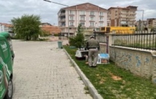 Çevre Doğa ve Hayvanları Koruma bürosu pandemide sokak hayvanlarını unutmadı