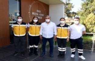 Evde Sosyal Hizmet Merkezi görev başında