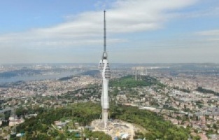 İşte Çamlıca Kulesi'nden İstanbul Manzarası