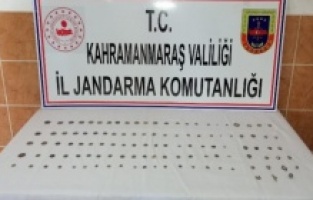 Kahramanmaraş'ta tarihi eser operasyonu