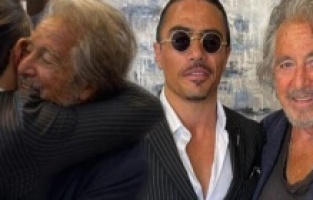 NUSRET GÖKÇE'NİN HAYALİ GERÇEK OLDU. GÖKÇE'DEN AL PACİNO İLE POZ