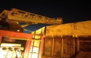 Özalp ilçesinde iş yeri yangını