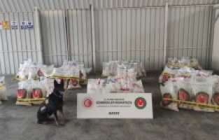 Rekor miktarda Captagon ele geçirdi