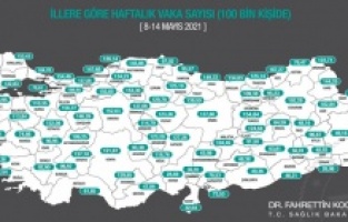 Yeni harita paylaşıldı