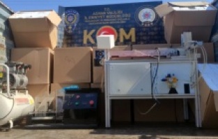 Adana'da kaçakçılara büyük darbe!