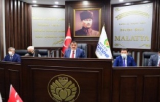 Anadolu Efesli Simon’a Malatya’dan hemşehrilik beratı