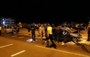 Astsubay ve polis kazada öldü