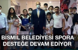 Bismil Belediyesi Spora Desteğe Devam Ediyor