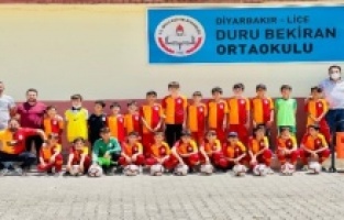 Galatasaray'dan Diyarbakır Lice'ye destek