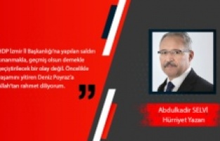 'GÜNÜN YAZISI' ABDULKADİR SELVİ'NİN