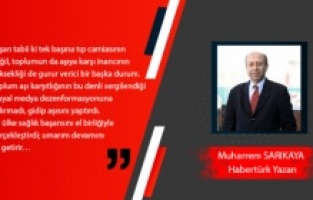 'Günün Yazısı'  Muharrem Sarıkaya'nın