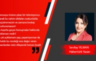 'Günün Yazısı' Sevilay Yılman'ın