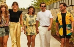 Hande ve Kenan kardeş kardeş poz verdi!