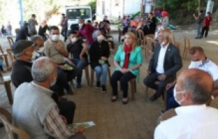 Kadın üreticiler iş başında