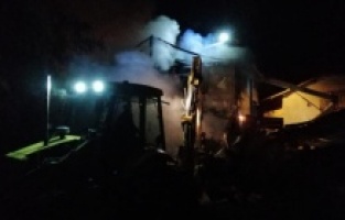 Sobayı benzinle yakmak istedi